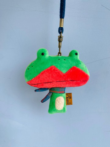 E*group 阿蛙半身 手工娃娃 吊飾 鑰匙圈