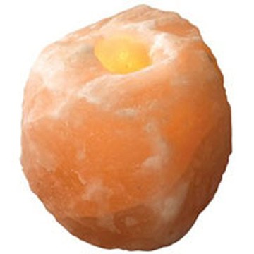 Salt Lamp Tea Candle Medium 35 Lbs 1 Unit by Ancient Secrets