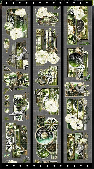 花鳥物語 PET 紙膠帶貝殼光 10米卷