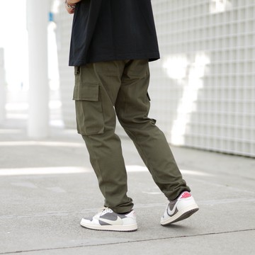 『GOAT』工裝褲 直筒褲 工裝長褲 工裝 工作褲 口袋 口袋長褲 長褲 休閒褲 九分褲 工作長褲