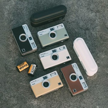 【Kodak 柯達】復古底片相機 Kodak Ektar H35半格機 (官方直營)象牙白