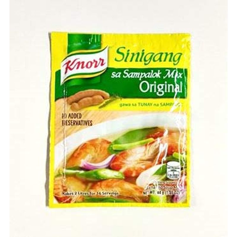 Knorr Sinigang sa Sampalok Mix Original 40g シニガンスープの素オリジナル 4袋セット