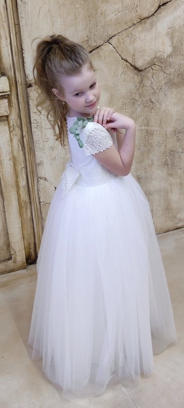 用於婚禮 生日 音樂會和其他慶祝活動的緞面花童禮服