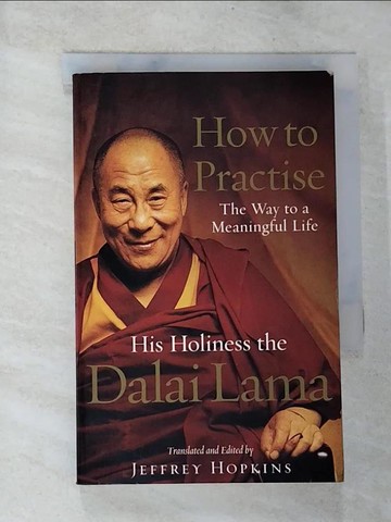 【書寶二手書T4／原文小說_S4R】How to Practise_Dalai Lama XIV Bstan-?dzin-rgya-mtsho