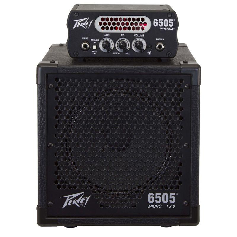 PEAVEY 6505 Piranha ギターアンプヘッド 専用キャビネット 2点セット ブラック PEV-PIRA-SET国内正規品