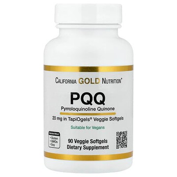California Gold Nutrition, PQQ 素食膠囊，20 毫克，90 粒裝
