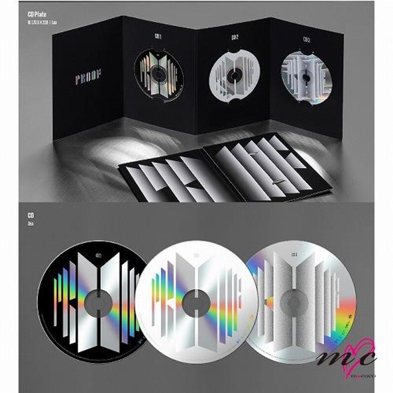 ポスター付き] BTS 防弾少年団 公式グッズ CD Anthology Album [ Proof