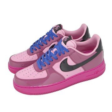 [ACS] Nike 休閒鞋 Air Force 1 Low QS 男鞋 粉紅 黑 漆皮 AF1 IO4489-600