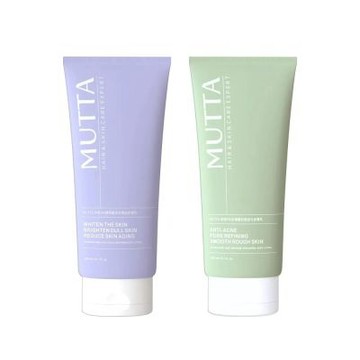 【MUTTA 沐塔】2％水楊酸抗痘拋光身體乳 / 2％傳明酸冰河煥白身體乳(200ml/瓶)