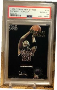 トレーディングカード Michael Jordan 1996 Topps NBA Stars #24