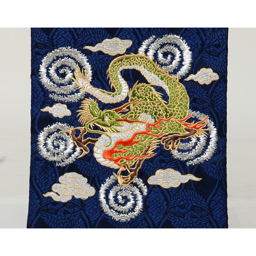 名旗飛龍 金刺繍名前旗スタンド付　大