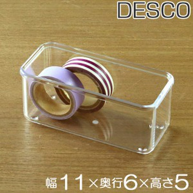 小物ケース Ss横長 クリアケース 角丸タイプ 透明 収納 デスコシリーズ 小物収納 小物入れ 収納ケース クリア プラスチック ケース 小 通販 Lineポイント最大1 0 Get Lineショッピング