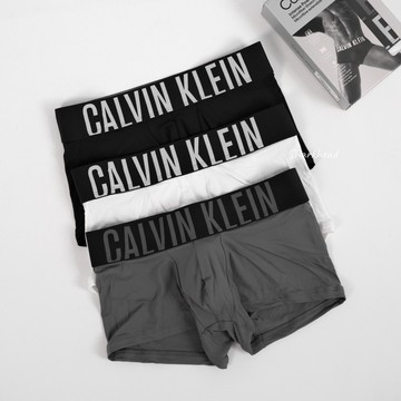 【Sharkhead】現貨 Calvin Klein 內褲 三件組 黑色 白色 灰色 紅色 四角褲 CK 粗帶 基本款