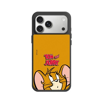 iPhone 17 Pro Max SolidX 黑 - 湯姆貓與傑利鼠 Tom and Jerry - 大臉傑利鼠