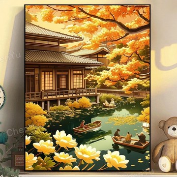 💛盒裝💛台中寄出💛 DIY鑽石貼畫 5D鑽石畫 點鑽畫 DIY立體鑽貼畫 鑽石貼 貼鑽畫鑽畫手工藝手作圓形鑽