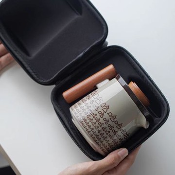 便攜式快客杯哈哈旅行茶具套裝一壺三杯功夫泡茶壺戶外喝茶露營