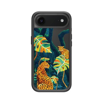 iPhone Air Mod NX -邊框背蓋組合 (相機按鈕) 黑 - LOOK！多看我一眼 LOOK! Nature Seeks Attention - 願傷疤 有天開出花（亞馬遜雨林）