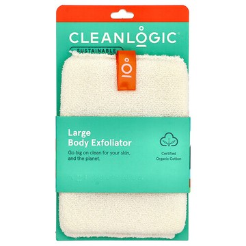 Cleanlogic, 可持續，大號身體磨砂膏，1 支磨砂膏