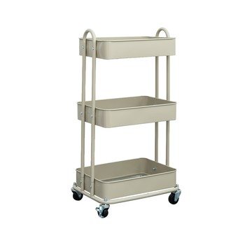 【dayneeds】漫漫時刻三層推車 四色可選暖調奶茶