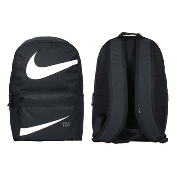 NIKE 雙肩背包-後背包 肩背包 15吋筆電 電腦包 DJ7377-010 黑白