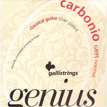 Galli 古典吉他弦 GR95 Carbonio 頂級碳纖維 鍍銀 薄膜 纏弦 中張力 義大利 【黃石樂器】