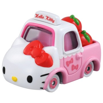 任選Dream TOMICA 凱蒂貓蘋果貨車_TM39913 多美小汽車
