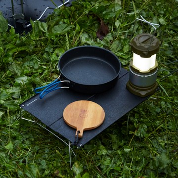 WHOLE EARTH UL Split Compact Table 輕量野營耐熱小桌 黑色