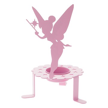 OPUS 東齊金工 歐式鐵藝花仙子燭台(質感粉)-精靈之光/香氛蠟燭/餐廳裝飾品/kl-ca06(p)  質感粉