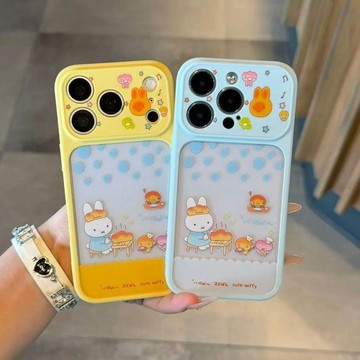 烤麪包兔適用蘋果17柔彩手機殼IPhone16/15/14保護13防摔12全包11