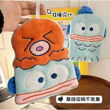 隔日到貨🔥擦手巾 可掛式擦手巾 卡通擦手巾 可愛造型擦手巾 造型擦手巾 珊瑚絨擦手巾 擦手巾 吸水擦手巾 吸水布