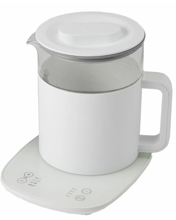 日本 AL COLLE ACK-1101 多功能 快煮壺 1.1L 熱水壺 泡茶壺 煮蛋機 可控溫 保溫 日本代購