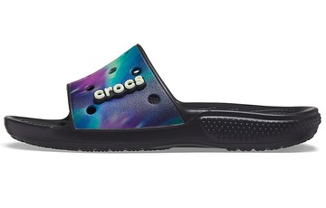 CROCS CLASSIC CLOG CASUAL SHOE UNISEX MULTI-COLOR BLACK
