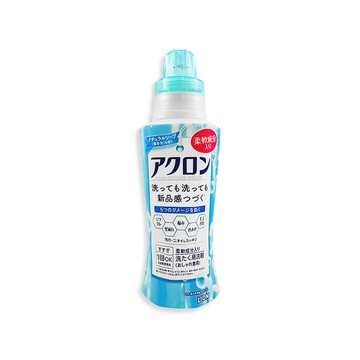 LION 防縮抗褶皺護色香氛洗衣精450ml/瓶-皂香款(高滲透去污纖維柔護毛巾織品除異味洗滌液)