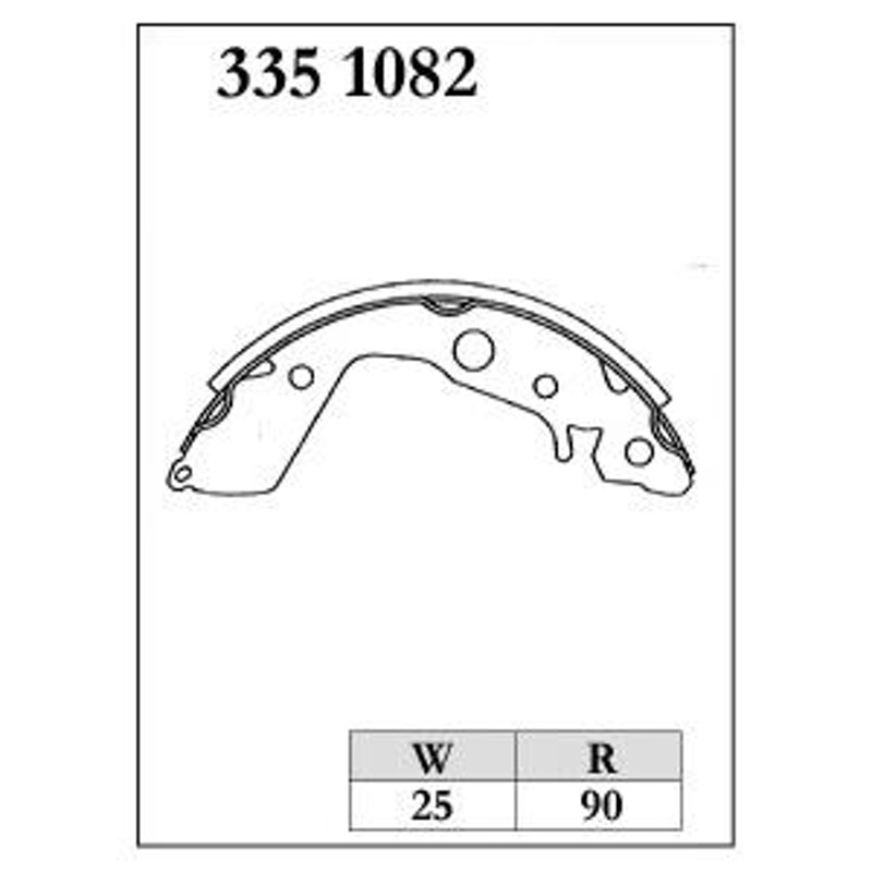 DIXCEL　リアブレーキシュー　RGS