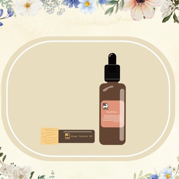 任選精油滾珠瓶10ml一入+薑芬精粹瓶(補充用)50ml一入