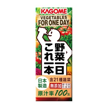 KAGOME 野菜一日100% 綜合蔬果汁