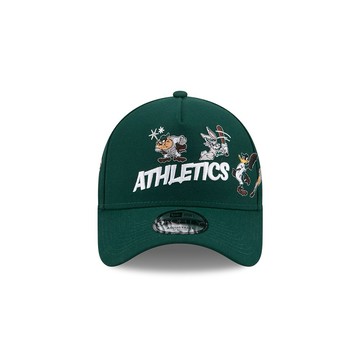 NEW ERA 男女 9FORTY AF LOONEYTUNES 32242 奧克蘭運動家 深綠 NE60858082