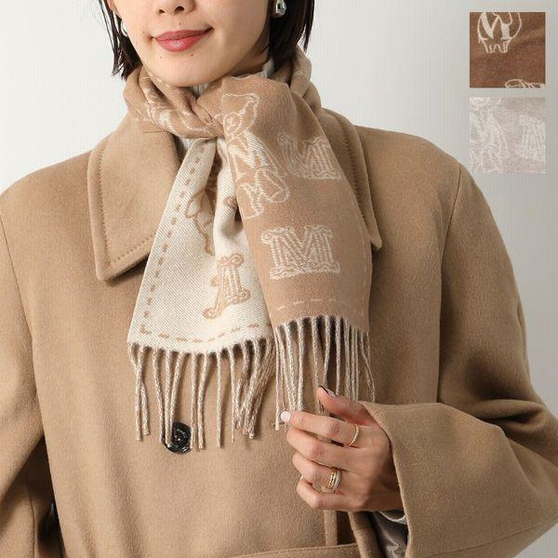 MAX MARA マックスマーラ マフラー WSANIMA レディース ピュア 