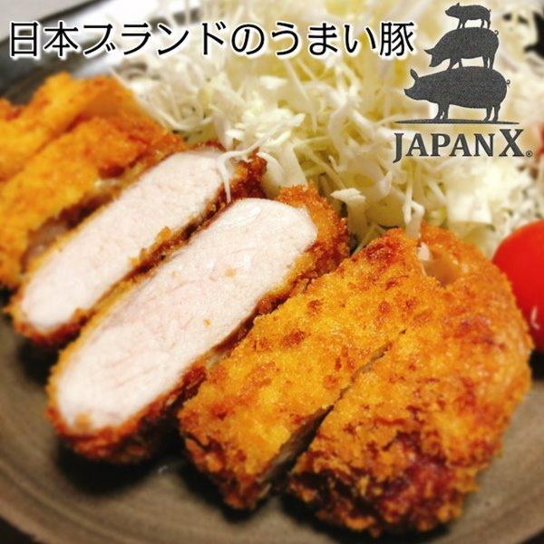 豚ロース とんかつ ステーキ 極厚切り 5枚 約1kg 豚肉 ポーク 国産 蔵王牧場 JAPAN X