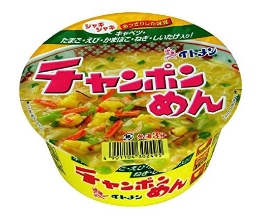 イトメン カップチャンポンめん 84G 12袋