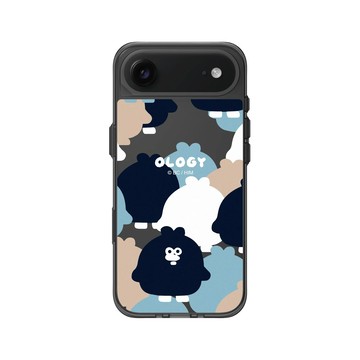 iPhone Air Clear (相機按鈕) 酷墨灰 - 奧樂雞 Ology - 迷彩雞