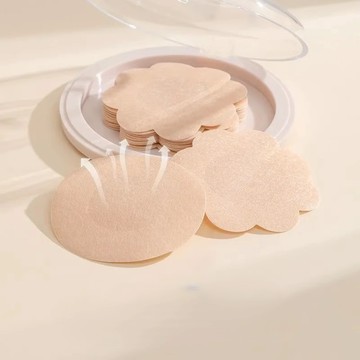 🔥台灣現貨24H秒出🔥柔膚透氣胸貼 乳貼 透氣胸貼 隱形乳貼 防走光胸貼 花瓣胸貼 防水乳貼 一次性胸貼 花形乳貼 防汗