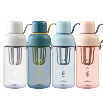 BLACK HAMMER Tritan 纖萃隨行運動水瓶500ML-兩入組(福利品)