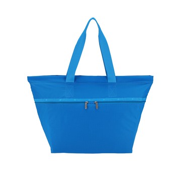 簡約兩側拉鍊托特包