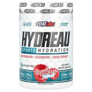 EHPlabs, Hydreau 運動補水，新鮮樹莓味，10.58 盎司（300 克）