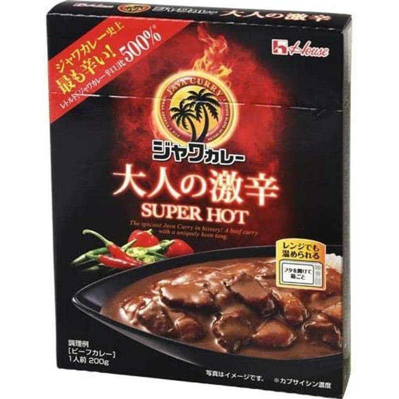 ハウス レトルトジャワカレー大人の激辛 200g