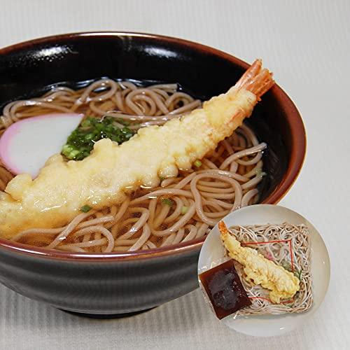 ふみこ農園 天ぷらそば 麺・スープ・具材すべてがセットになった冷凍麺