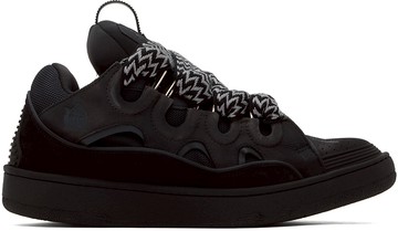 Lanvin SSENSE 独家发售黑色 Curb 运动鞋