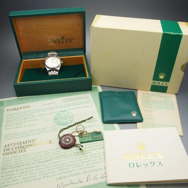 ROLEX ロレックス デイジャスト Ref.1601 SS オートマ シルバー文字盤