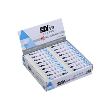 SDI 手牌  輕感易拭型筆擦 橡皮擦 臺灣製 36個 /盒 PE-12W